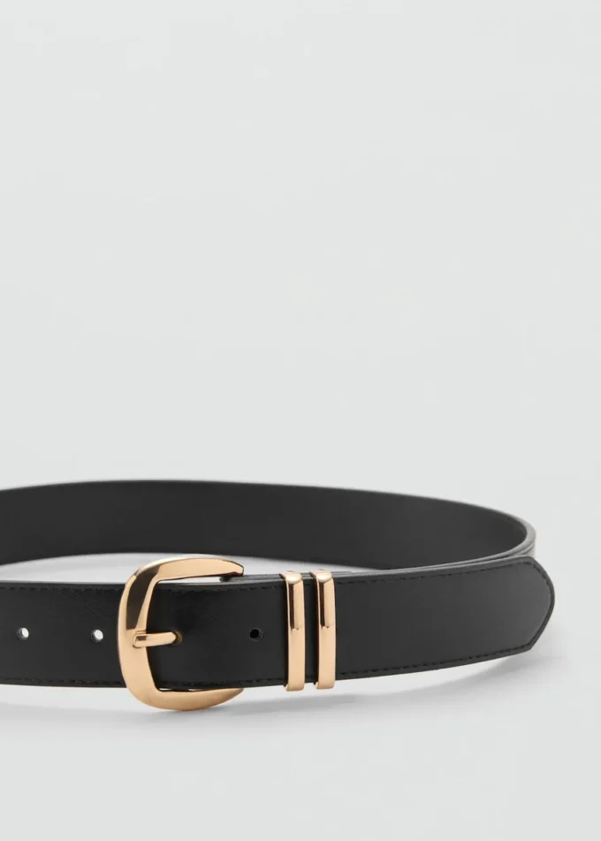 Ceinture à boucle métallique