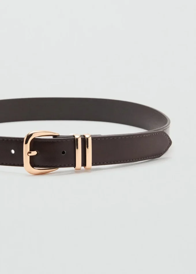 Ceinture à boucle métallique