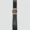 Ceinture à boucle métallique