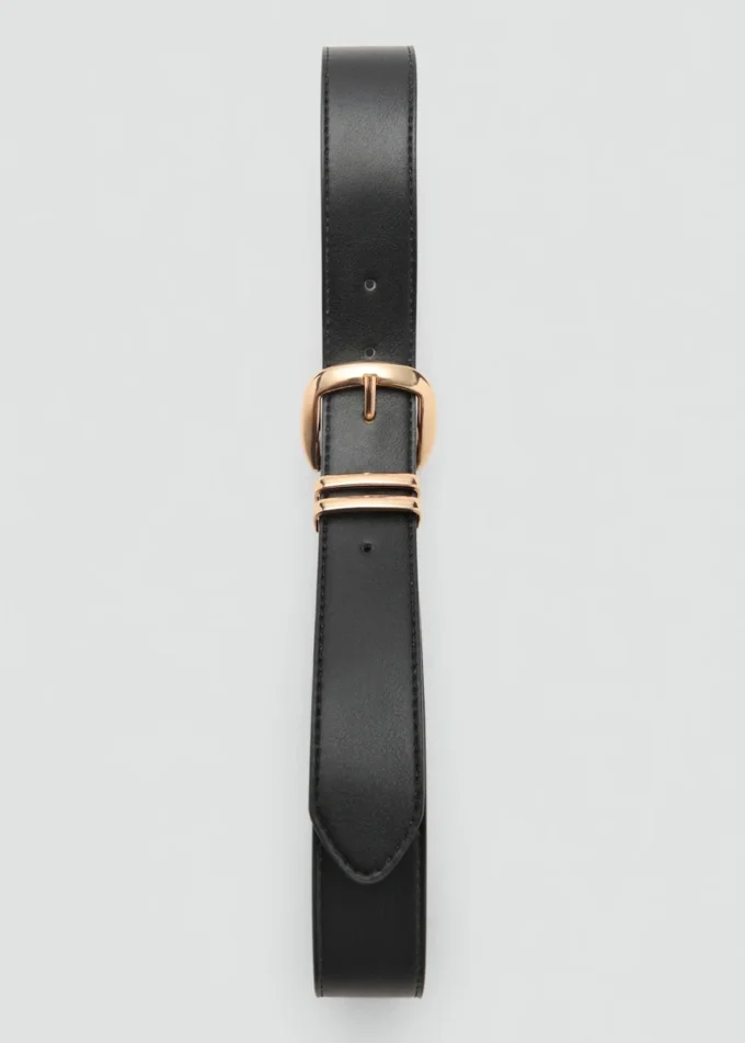 Ceinture à boucle métallique