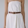 Ceinture à boucle ovale