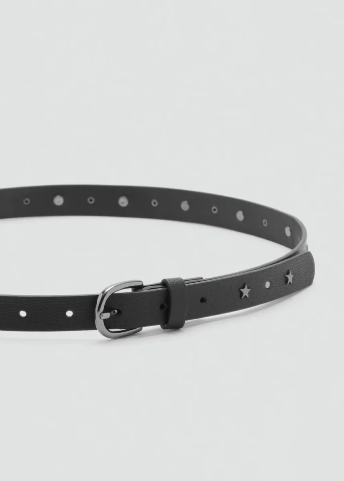 Ceinture à clous étoiles