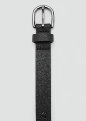 Ceinture à clous étoiles