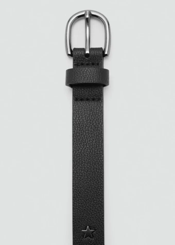 Ceinture à clous étoiles