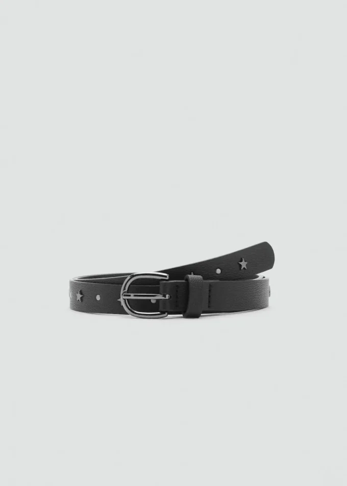 Ceinture à clous étoiles