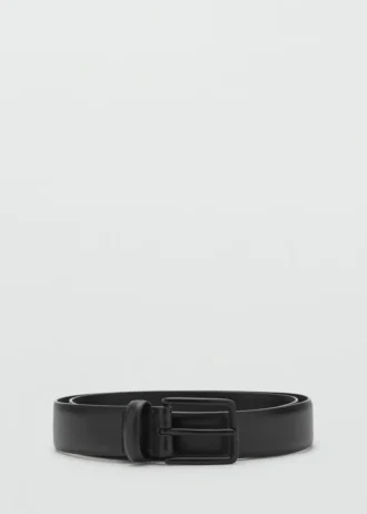 Ceinture en cuir à boucle