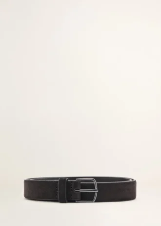 Ceinture en cuir à boucle