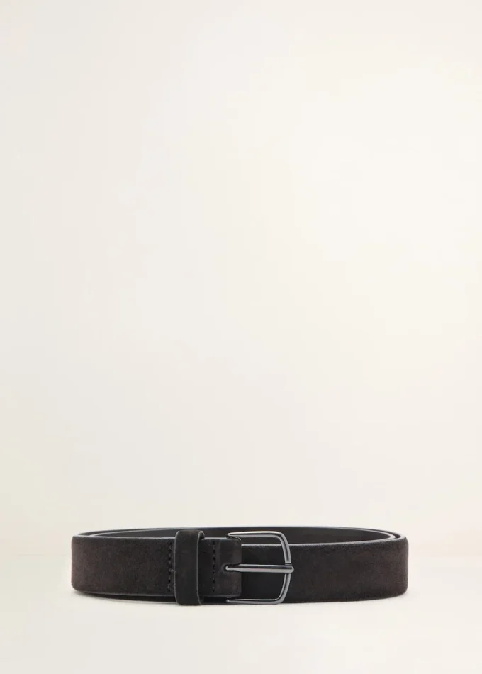 Ceinture en cuir à boucle