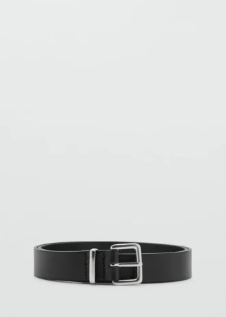Ceinture en cuir à boucle
