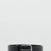 Ceinture en cuir à boucle