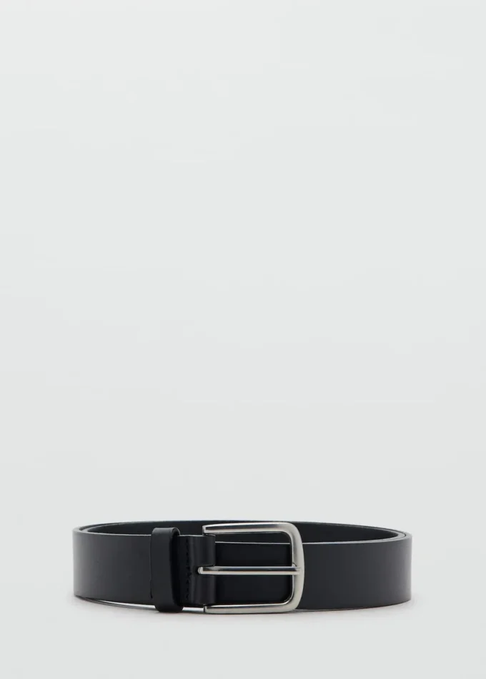 Ceinture en cuir à boucle