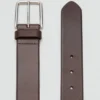 Ceinture en cuir à boucle