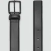 Ceinture en cuir à boucle