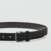 Ceinture en cuir à boucle