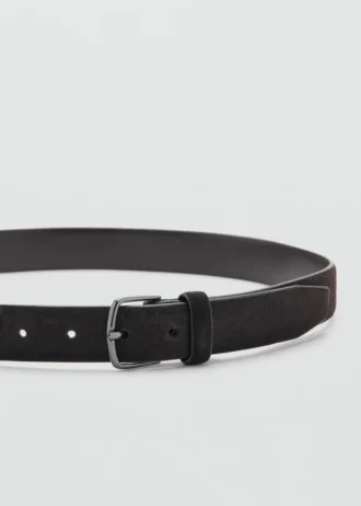 Ceinture en cuir à boucle