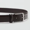 Ceinture en cuir à boucle