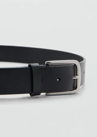 Ceinture en cuir à boucle