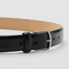 Ceinture en cuir à boucle