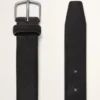 Ceinture en cuir à boucle