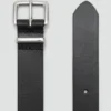 Ceinture en cuir à boucle