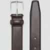 Ceinture en cuir à boucle