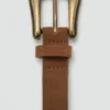 Ceinture en cuir cloutée