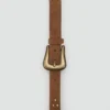 Ceinture en cuir cloutée
