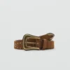 Ceinture en cuir cloutée