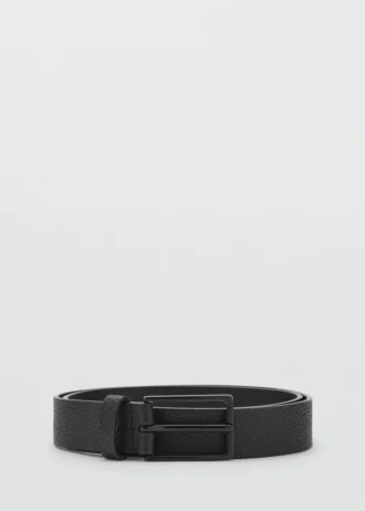 Ceinture en cuir grainé