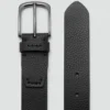 Ceinture en cuir grainé