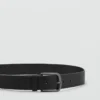 Ceinture en cuir grainé
