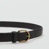 Ceinture en cuir grainé
