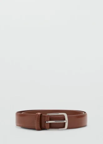 Ceinture en cuir nappa