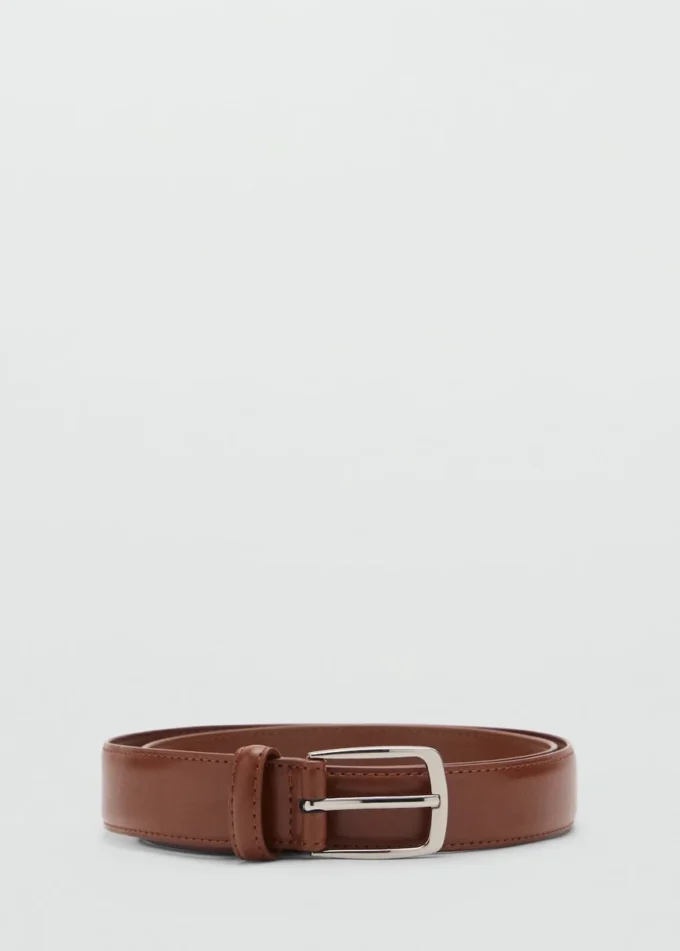 Ceinture en cuir nappa