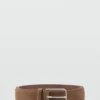 Ceinture en cuir nappa