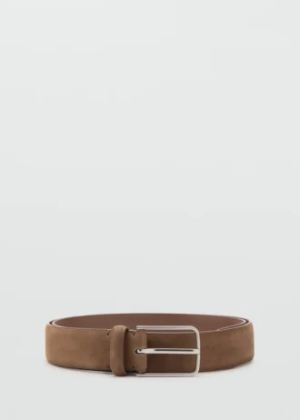 Ceinture en cuir nappa