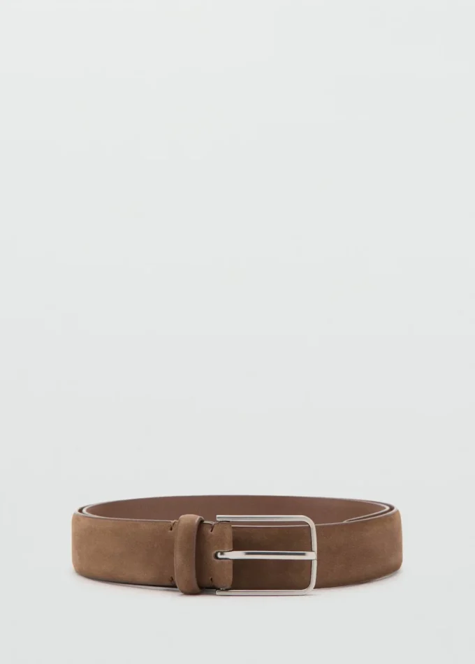 Ceinture en cuir nappa