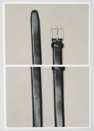 Ceinture en cuir nappa