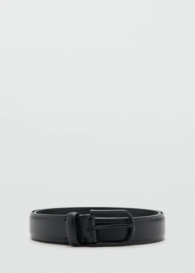 Ceinture en cuir nappa