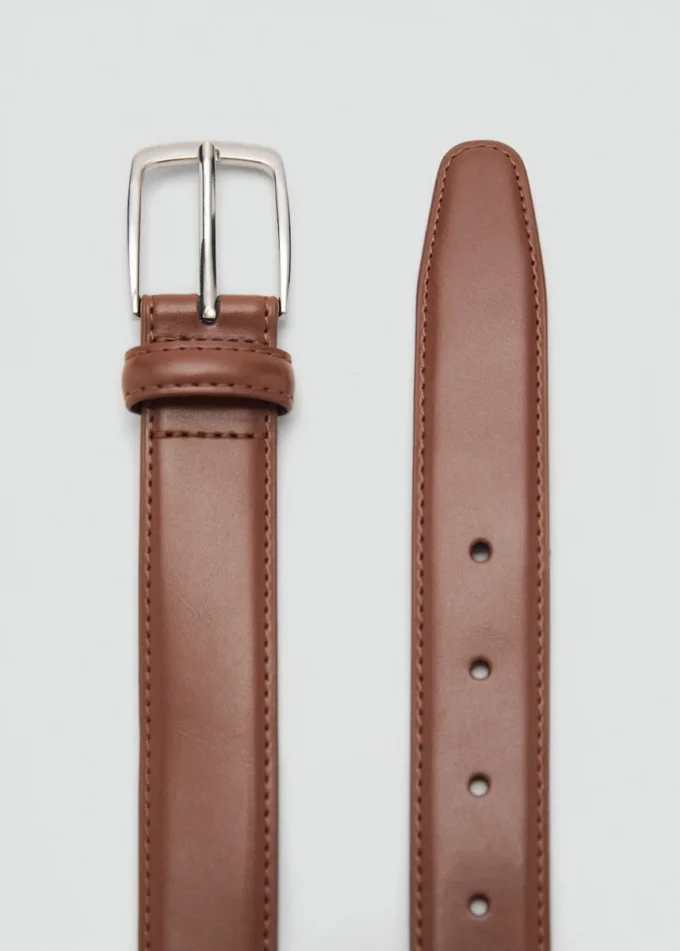 Ceinture en cuir nappa