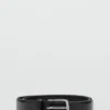 Ceinture en cuir nappa