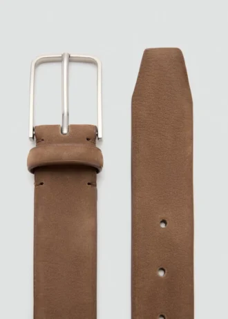 Ceinture en cuir nappa