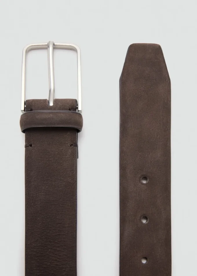Ceinture en cuir nappa
