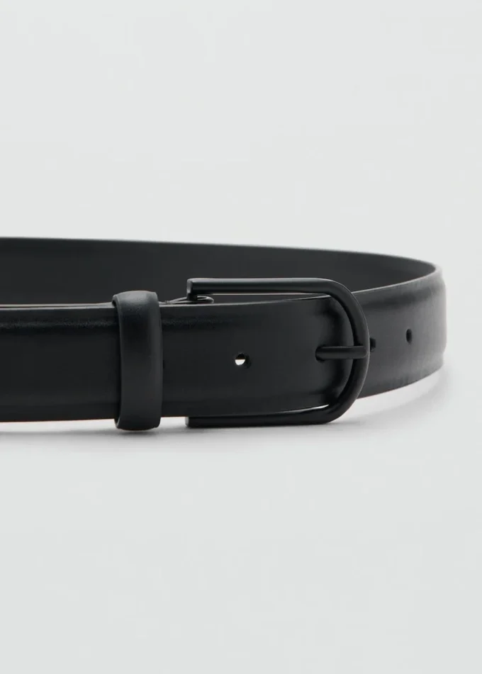 Ceinture en cuir nappa