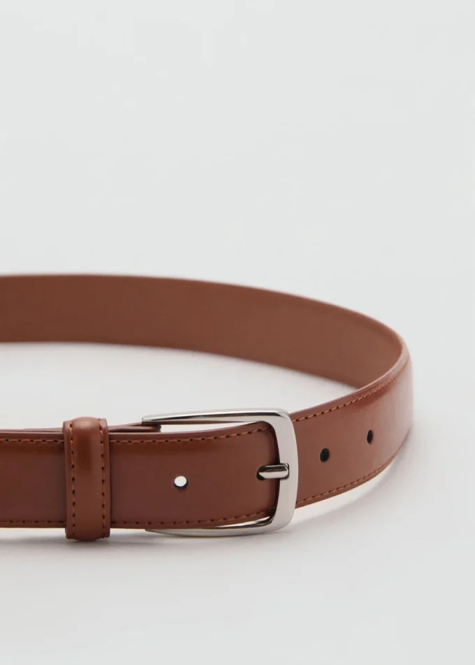 Ceinture en cuir nappa
