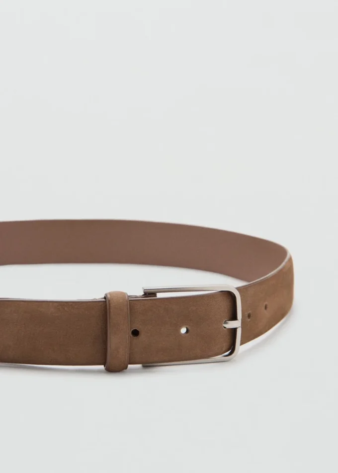 Ceinture en cuir nappa