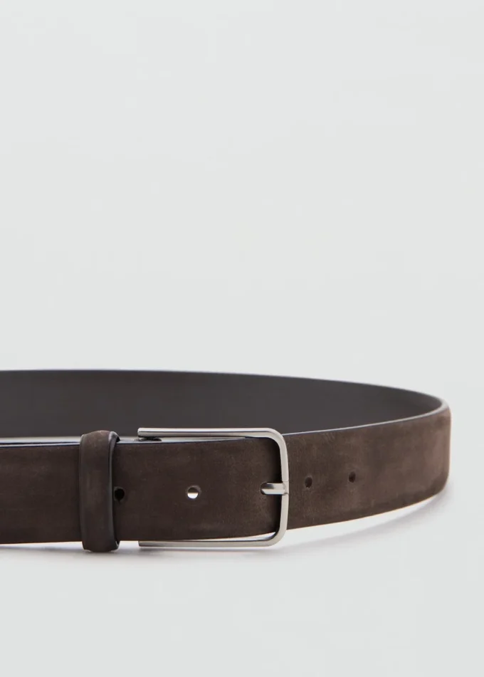 Ceinture en cuir nappa