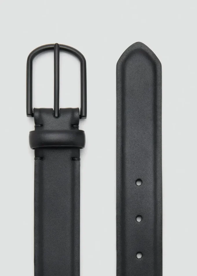 Ceinture en cuir nappa
