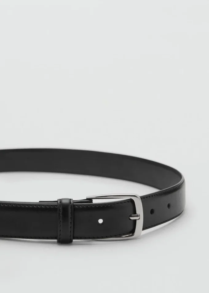 Ceinture en cuir nappa
