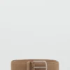 Ceinture en cuir suédé